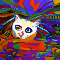 generated: a super math wizard cat, richly textured oil painting #5